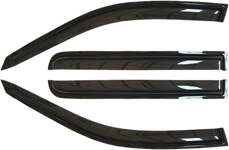BOOGADEE 4pcs Window Shade Rain Guards Set for Ford F-150 & Lincoln Mark LT - Image 3