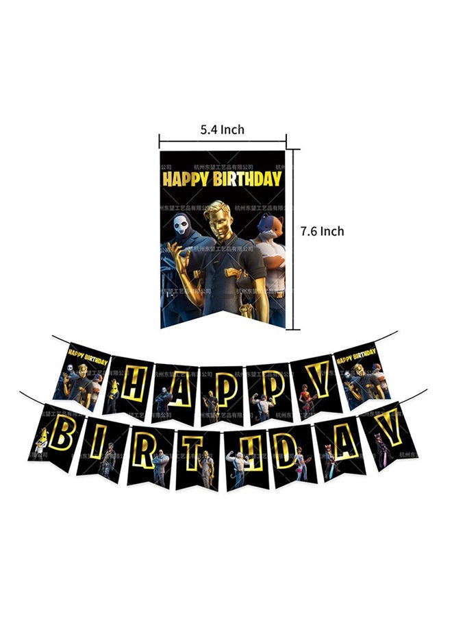 نيبمينينت "طقم بالونات وديكور لحفلات عيد الميلاد بتصميم مستوحى من لعبة "Fortnite" - Image 3