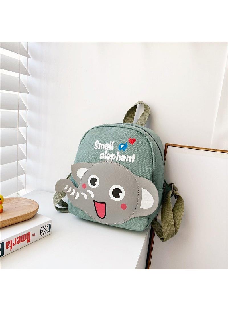 Children's Canvas Bag Kindergarten Schoolbag 2023 New Lightweight Anime Cartoon Backpack Baby Backpack