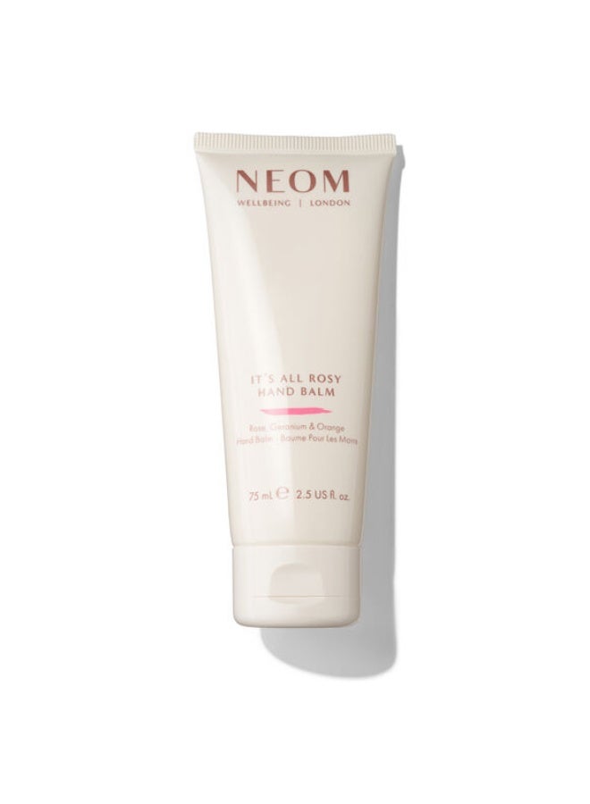 Neom It's All Rosy Hand Balm 75ml - Image 4