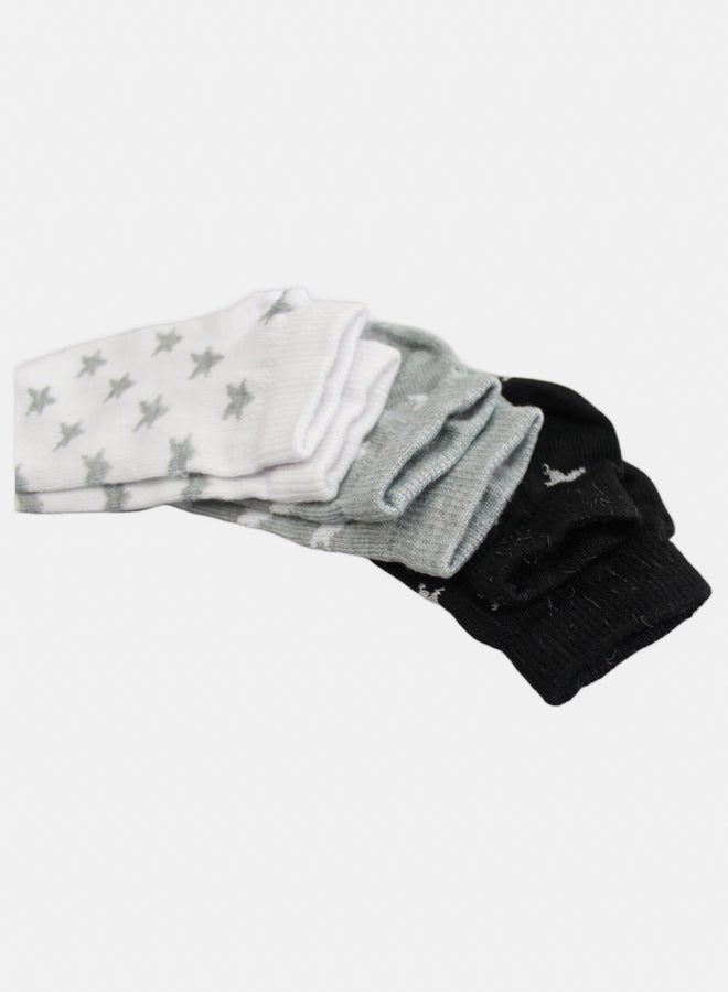 سولانج طقم جوارب قصيرة – متعددة الألوان (3 أزواج) - Image 2