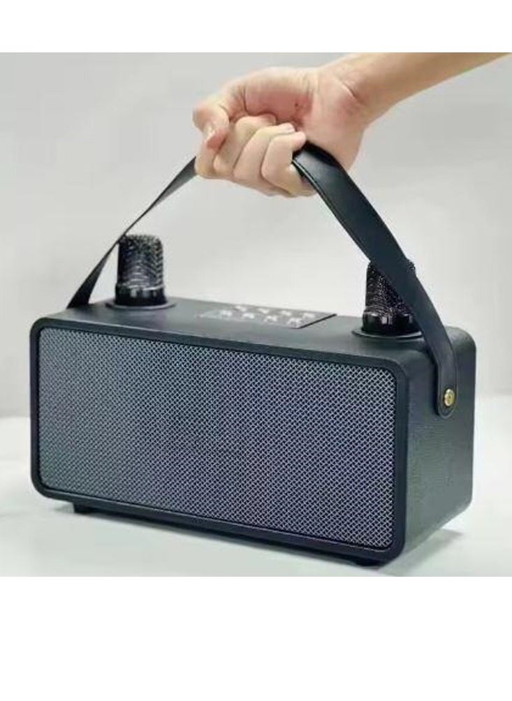 Magic Star Magic Star Pulz Mini Karaoke WJ-A810 with 2 Wireless Microphones - Black  - Image 2