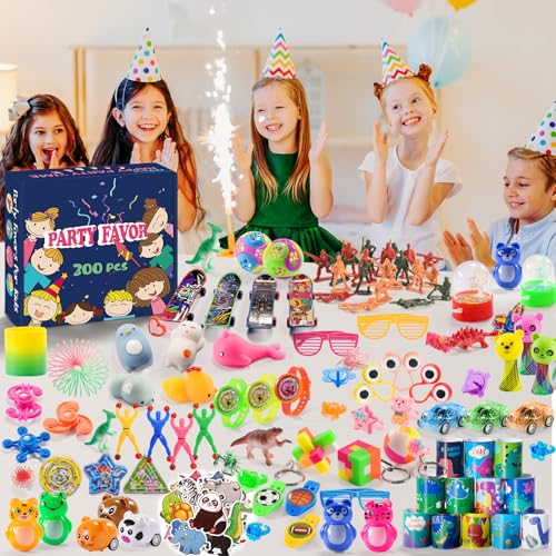 Yutin 300 PCS Party Favor for Kids Goodie Bags Stuffers, Prize Box Toys for Kids Classroom Bulk, Small Fidget Toys Pinata Fillers, Treasure Chest for Students Rewards, Carnival Prizes, Birthday Gifts - Image 5