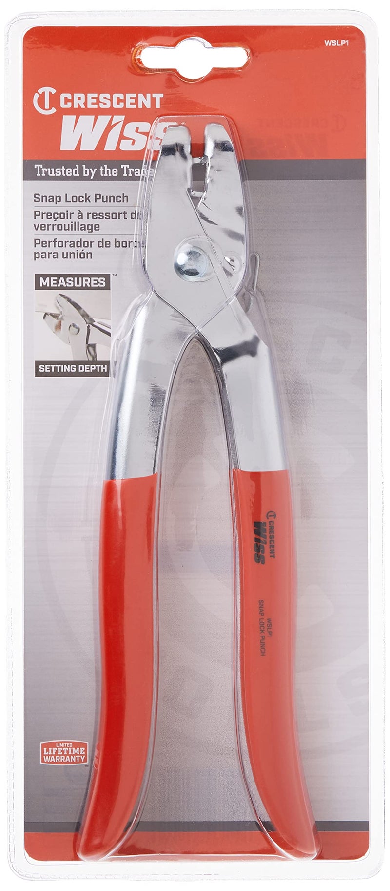 Wiss Crescent Wiss 11" Snap Lock Punch for Vinyl and Aluminum Siding and Plastic Skirting - WSLP1 , Red - Image 4