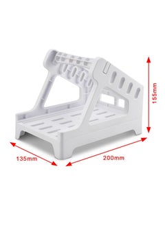 EHOME Thermal Printer Label Roll Holder for Fanfold Shipping Label Holder Compatible with Barcode Express Label Printing Postage Mailing Labeling, Office Home Use  - Image 5