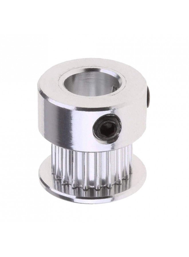 Saipor Saiper GT2 Timing Belt Pulley 20 Teeth Bore 8mm(5pcs), Aluminum Synchronous Wheel for 3D Printer - Image 3
