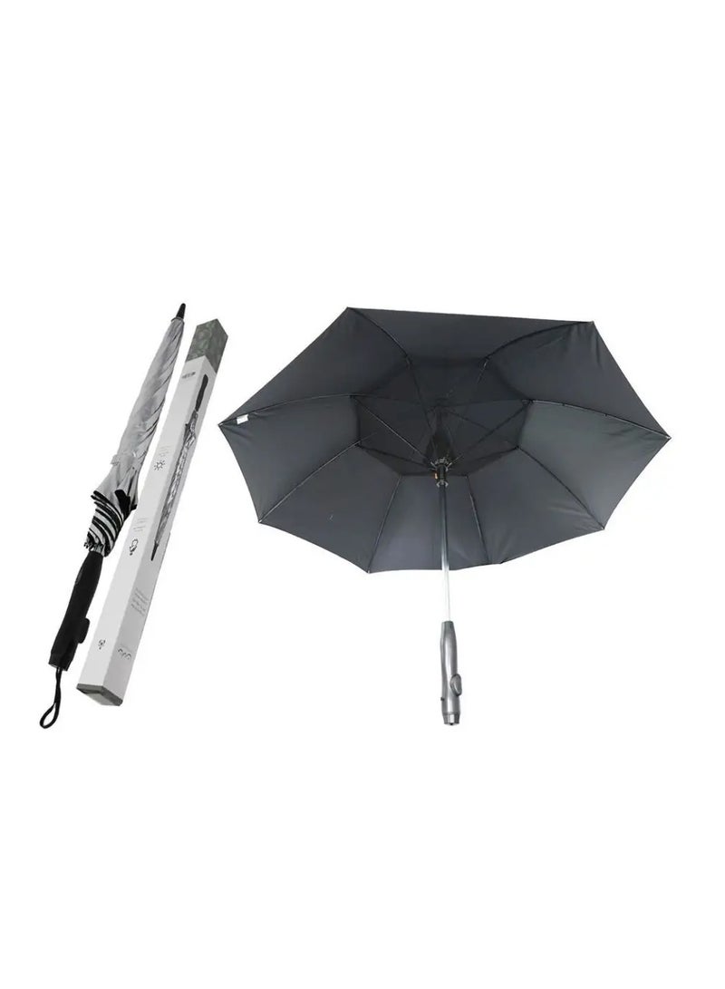 مناسك مظلة مع خاصية رذاذ الماء - أسود - S001 - Image 1
