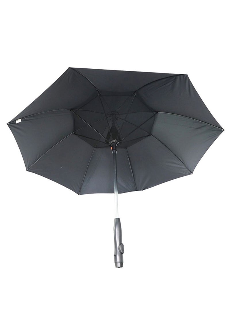 Manasek Manual Water Spray Umbrella S001 (Black) - Image 2