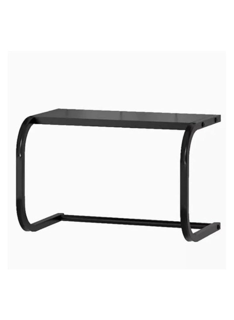 Two-Tier Stainless Steel Microwave Oven Organizer, A Sturdy And Multi-Functional Kitchen Rack For Storing Appliances, Cups, And Dishes. Space-Saving And Durable Design, Measuring 54 X 36 X 35 Cm. - Image 4