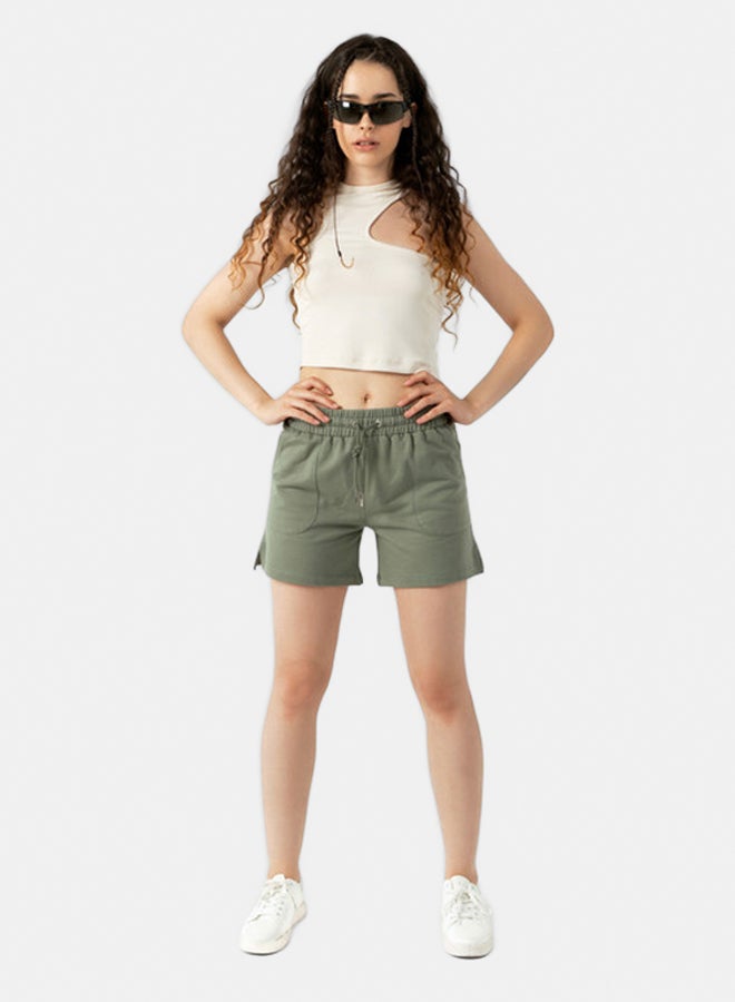 Marco Bergamo ELASTIC WAIST PLAIN SHORT  - Image 1