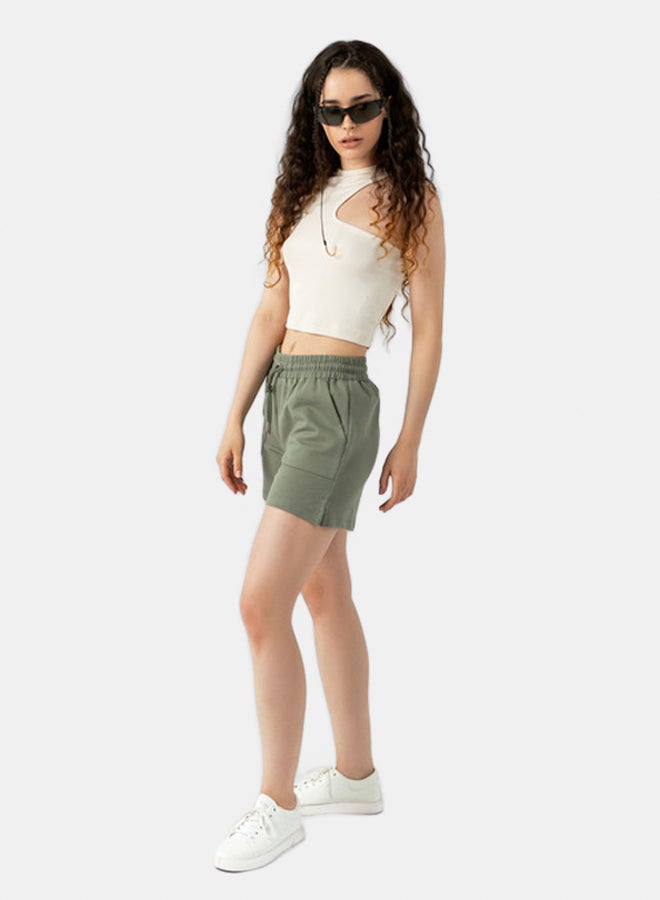 Marco Bergamo ELASTIC WAIST PLAIN SHORT  - Image 3