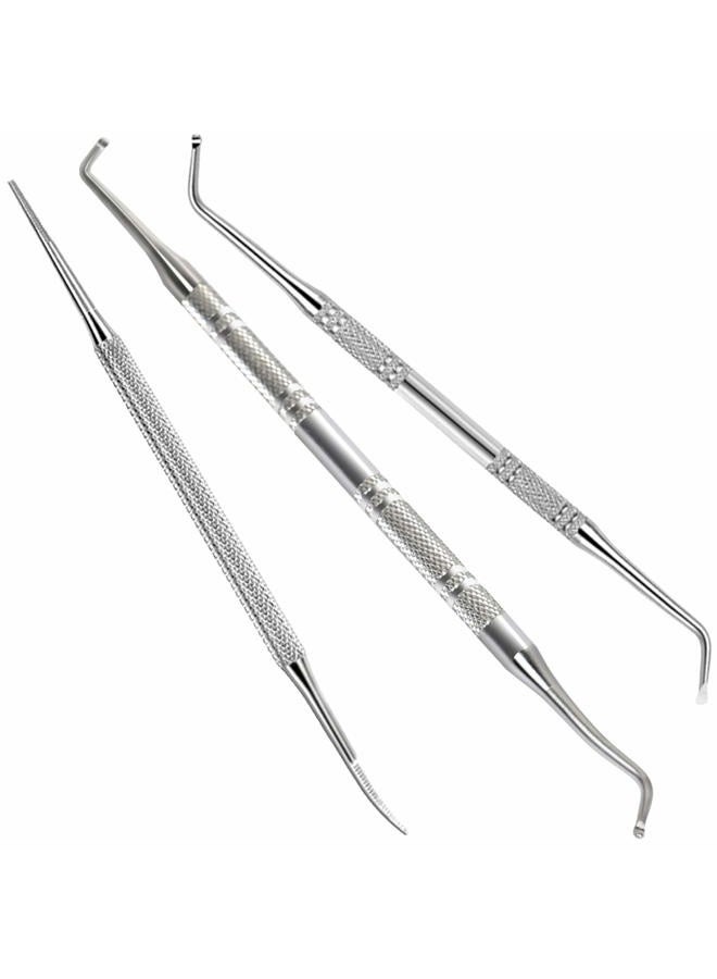 Teenitor أدوات باديكير للقدمين، مبرد أظافر القدم ورافعات، مجموعة علاج أظافر القدم المنغرسة الآمنة جراحياً، مجموعة إزالة أظافر القدم المنغرسة، أداة أظافر القدم المنغرسة - Image 1