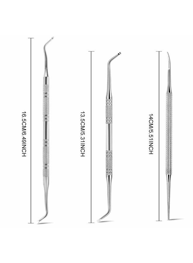 Teenitor أدوات باديكير للقدمين، مبرد أظافر القدم ورافعات، مجموعة علاج أظافر القدم المنغرسة الآمنة جراحياً، مجموعة إزالة أظافر القدم المنغرسة، أداة أظافر القدم المنغرسة - Image 2