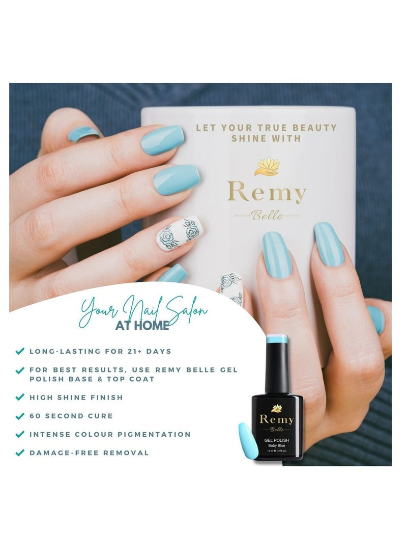 ريمي بيلا مجموعة  طلاء الأظافر الجل مكونة من لونين فوشيا وبنفسجي يتطلب التجفيف تحت مصباح ليد بالأشعة فوق البنفسجية - Image 2