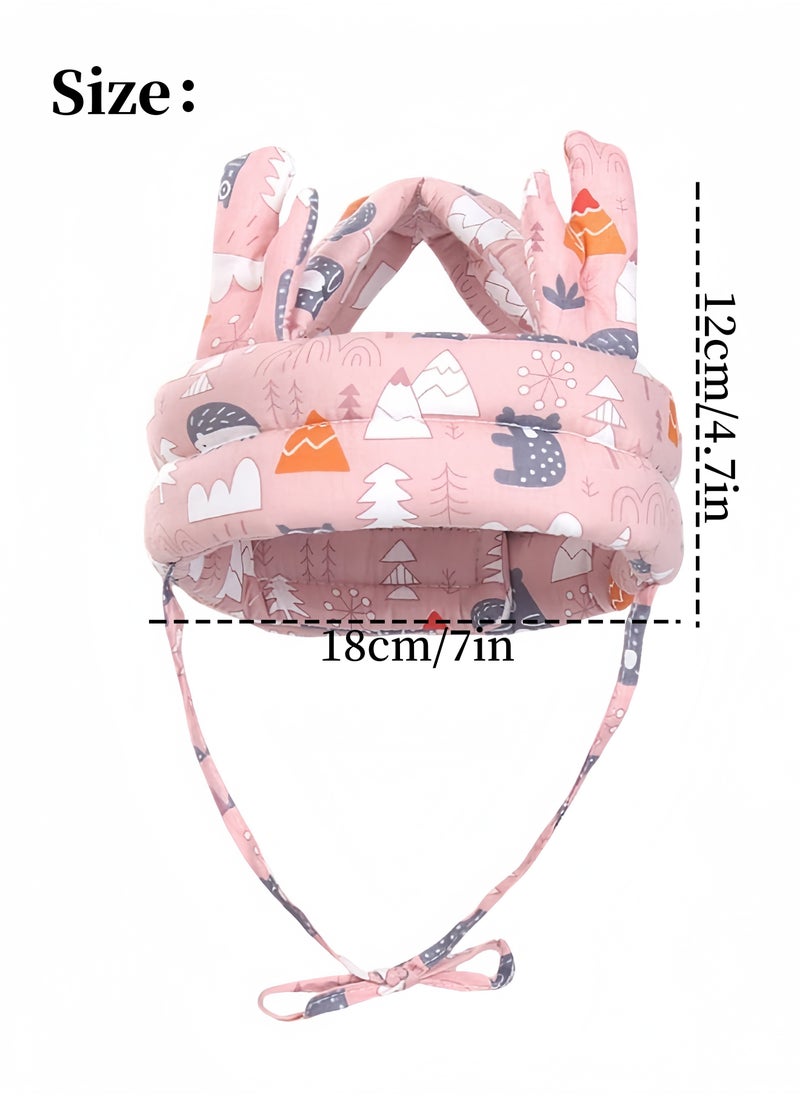 Baby Helmet for Crawling Walking Adjustable,Baby Head Protector for 6-24 Months,Toddler Protective Cap,for Learning to Walk, Running, Playing