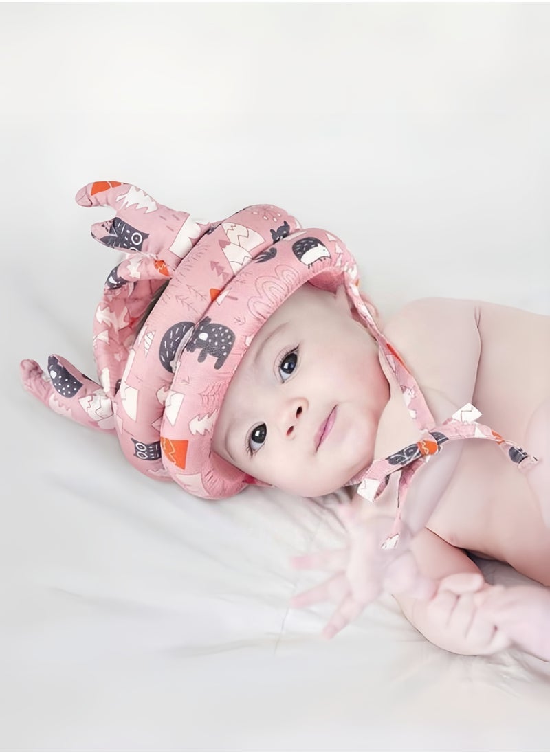 Baby Helmet for Crawling Walking Adjustable,Baby Head Protector for 6-24 Months,Toddler Protective Cap,for Learning to Walk, Running, Playing
