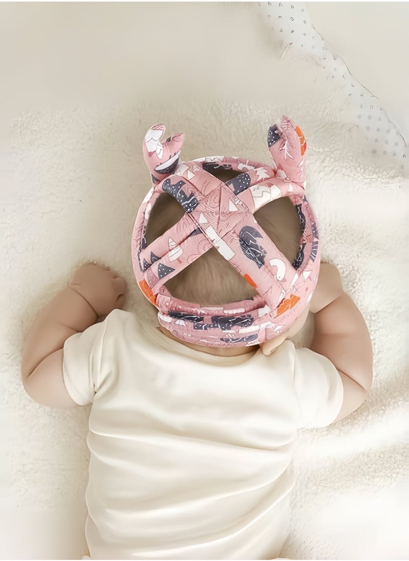 Baby Helmet for Crawling Walking Adjustable,Baby Head Protector for 6-24 Months,Toddler Protective Cap,for Learning to Walk, Running, Playing