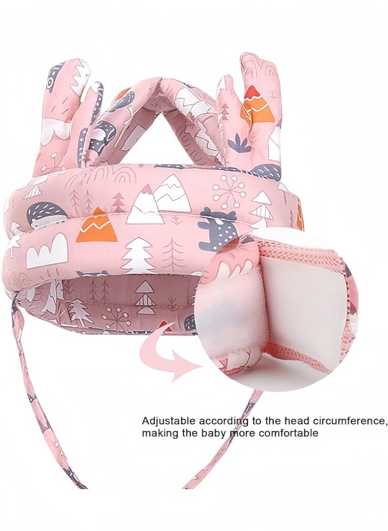 Baby Helmet for Crawling Walking Adjustable,Baby Head Protector for 6-24 Months,Toddler Protective Cap,for Learning to Walk, Running, Playing
