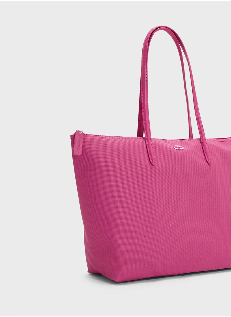 LACOSTE Essentials Top Handle Zip Over Tote