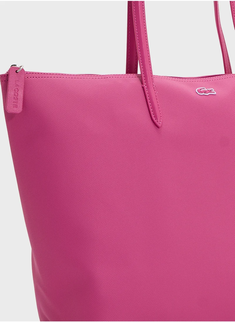 LACOSTE Essentials Top Handle Zip Over Tote