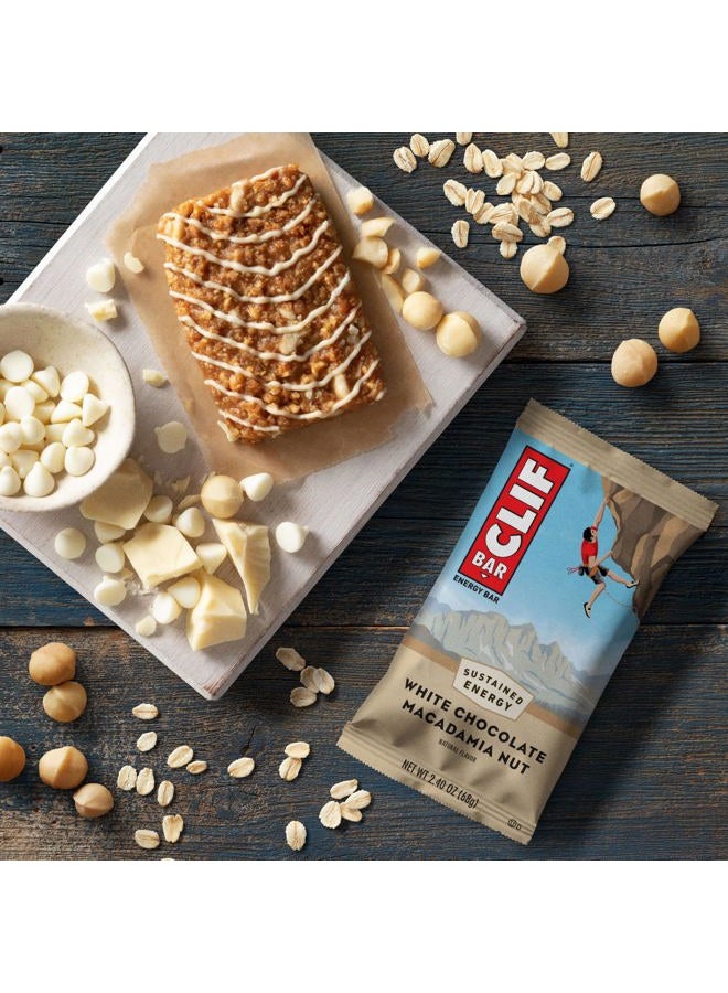 CLIF BAR - Energy Protein Bars - White Chocolate Macadamia Nut - Made with Organic Oats - Energy Bars - Non-GMO - (15 Pack) - Image 5
