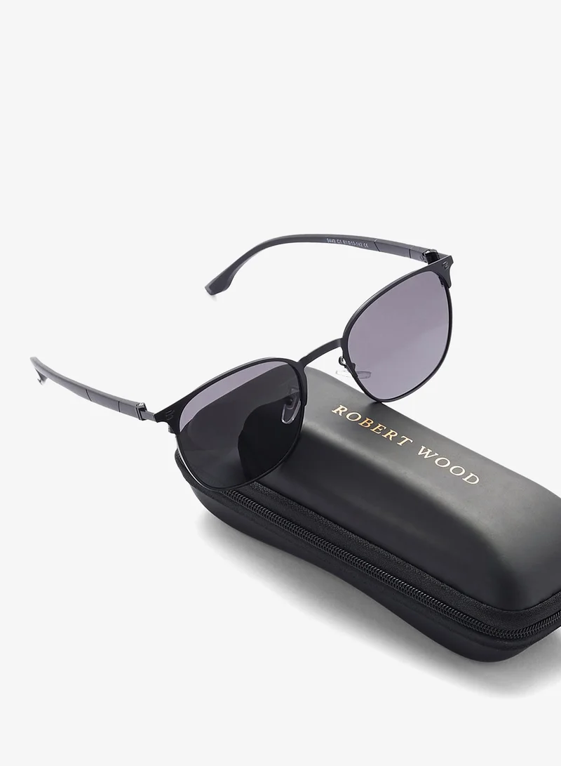 Robert Wood  Polarized Lens Clubmaster Sunglasses for Men | Best Price UAE