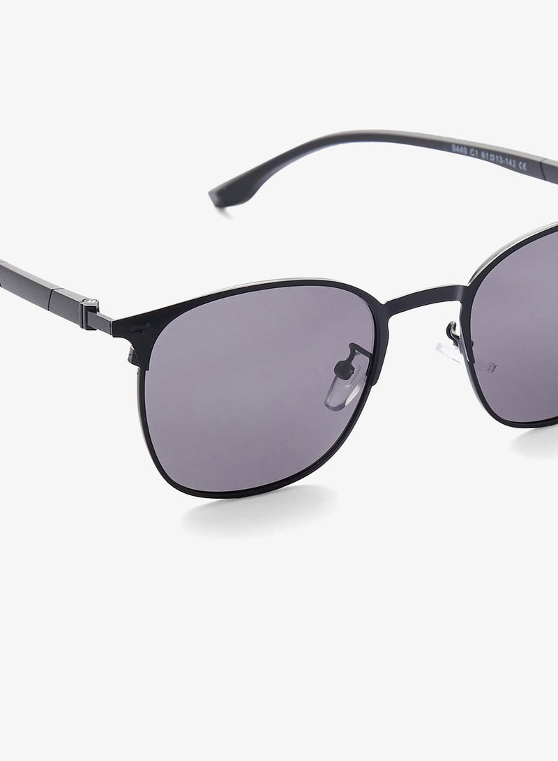 Robert Wood Polarized Lens Clubmaster Sunglasses - Image 3