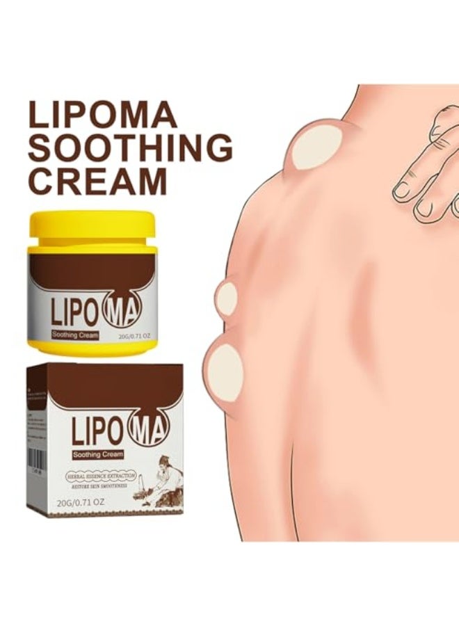 EELHOE Lipoma Soothing Cream, Lipoma Removal Cream, Instant Lipoma Removal Cream, LumpFree Lipoma Removal Cream, Herbal Lipoma Removal Cream, Natural Vegetable Cream for Removing Lipoma Clumps, 20 g - Image 2