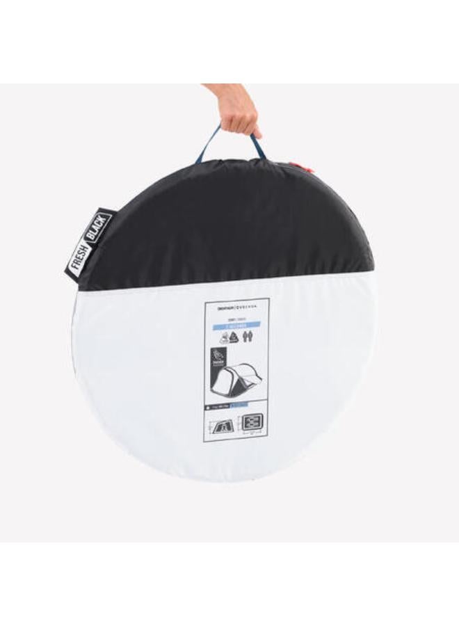 Quechua Camping tent 2 Seconds - 2-Person - Fresh&Black - Image 3