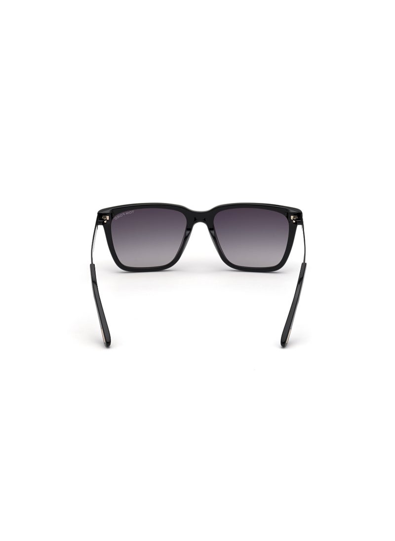 TOM FORD TOM FORD Rimless Acetate Black Men Sunglass  - Image 4