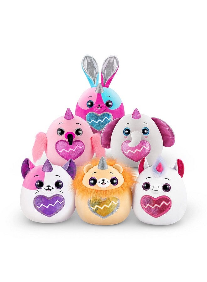 Rainbocorns Eggzania Surprise Mania Series 1 (Kitten) By Zuru, Collectible Plush Stuffed Animal, 5 Mini Eggs, Stickers, Diy Jewelry, Slime, Ages 3+ For Girls, Children - Image 4