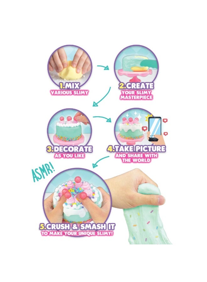 Slimy Sugary Crush™ Pastry Series 1 Party Cake Maker Set - Image 2