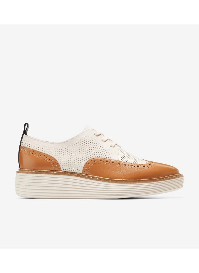 COLE HAAN Originalgrand Platform Wingtip Oxford