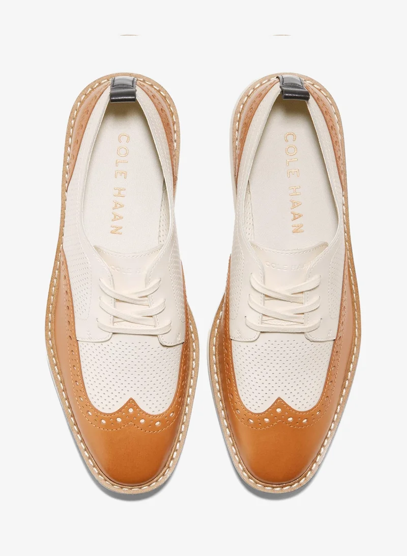 COLE HAAN Originalgrand Platform Wingtip Oxford