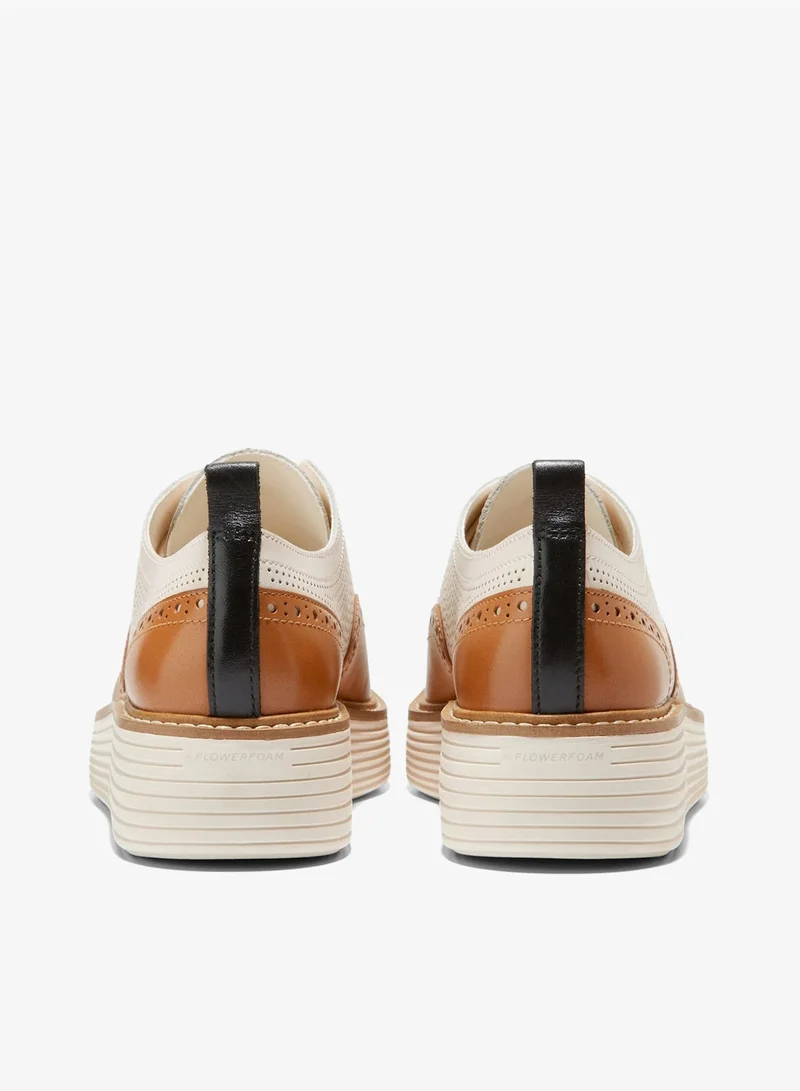 COLE HAAN Originalgrand Platform Wingtip Oxford