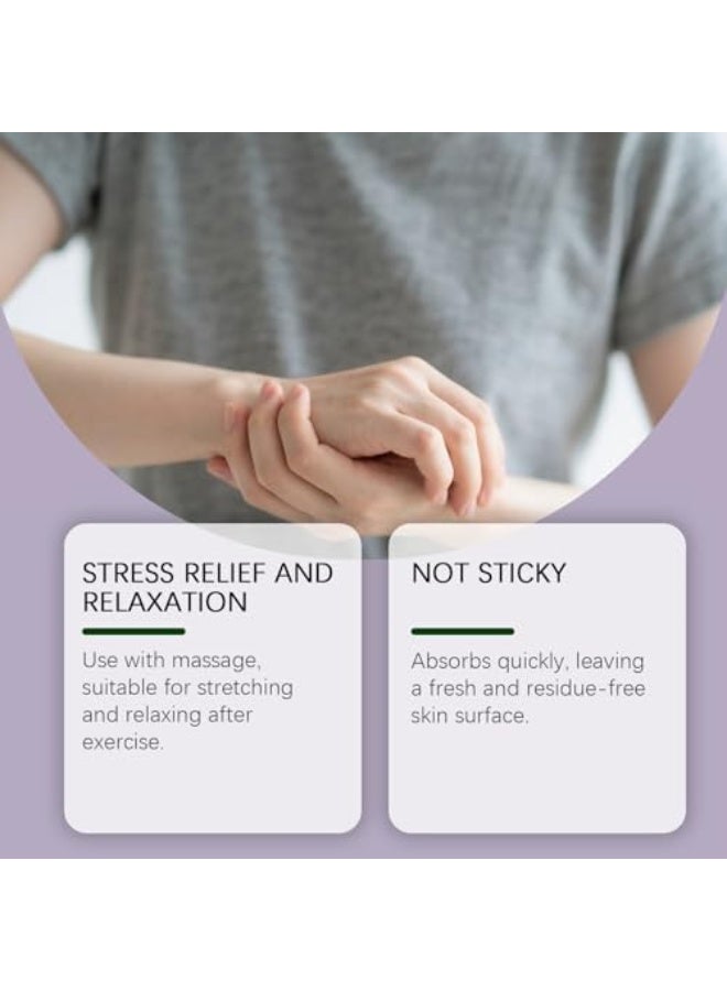 ساوث مون كريم مغنيسيوم للمفاصل 100 جرام، كريم مهدئ للمفاصل، مع الخزامى والكولاجين لتعزيز مرونة المفاصل وتغذية البشرة، تخفيف يومي للتيبس والانزعاج، لتحسين النوم، العناية بالساقين والمفاصل. - Image 5