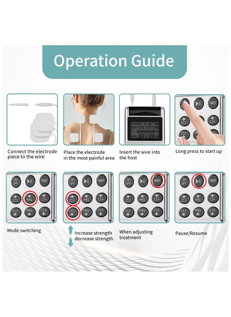 Low Frequency Pulser Physiotherapy Device, Back Pain Relief and Management