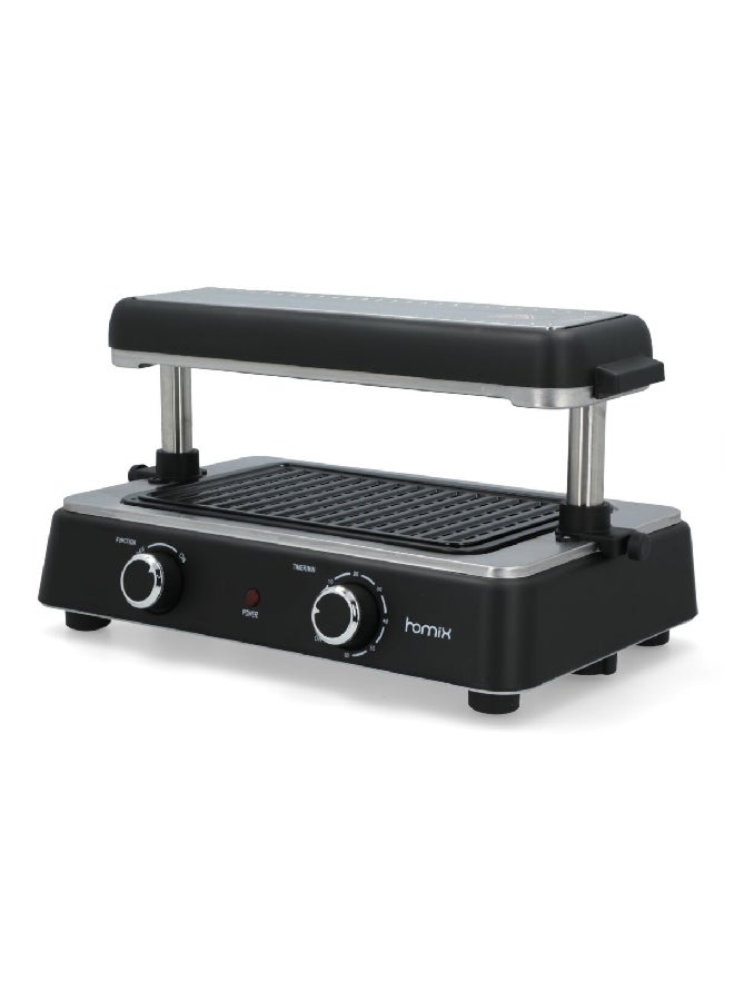 homix Double Knob Less Smoke Indoor Grill - Image 1