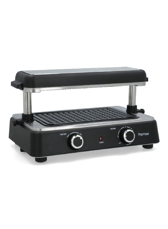 homix Double Knob Less Smoke Indoor Grill - Image 2