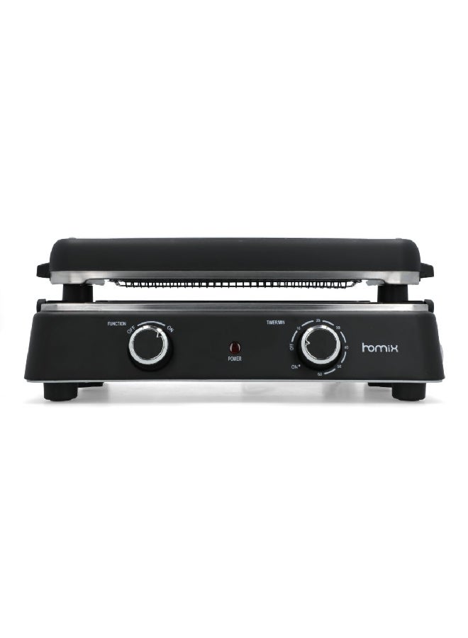 homix Double Knob Less Smoke Indoor Grill - Image 5