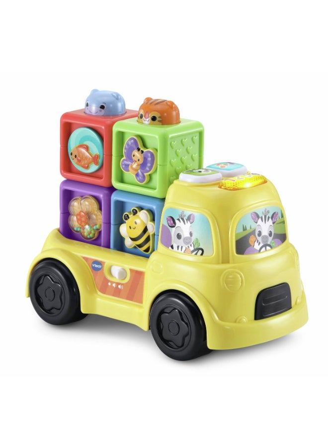 VTech Baby Pop-a-Block Truck Interactive Toy - Image 2