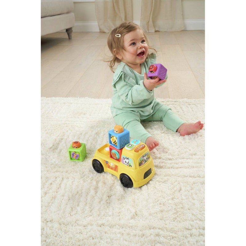 vtech لعبة تفاعلية شاحنة فتيك بيبي بوب-أ-بلوك - Image 4