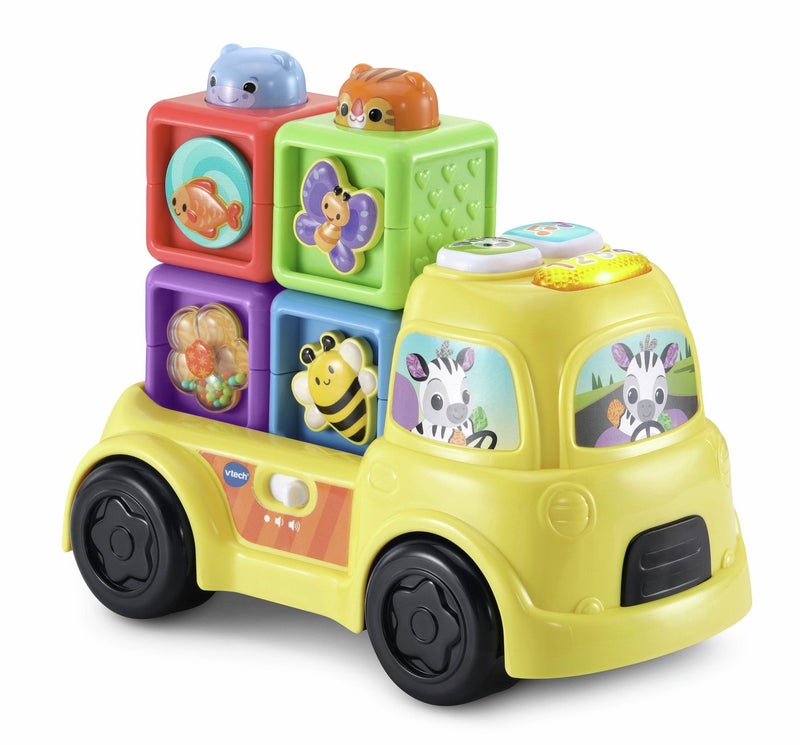 vtech لعبة تفاعلية شاحنة فتيك بيبي بوب-أ-بلوك - Image 2
