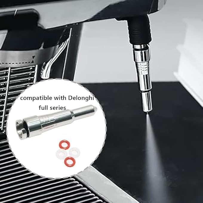 ريحني رأس فوهة البخار رأس عصا الإسبريسو البخار ركوب إسبريسو فوهة فوهة فنون الحليب رغوة أنبوب داخلي فوهة فن لاتيه أنبوب كابتشينو لسلسلة ديلونغي الشاملة Ecp3420310330 Ec680685 ماكينة إسبريسو - Image 3