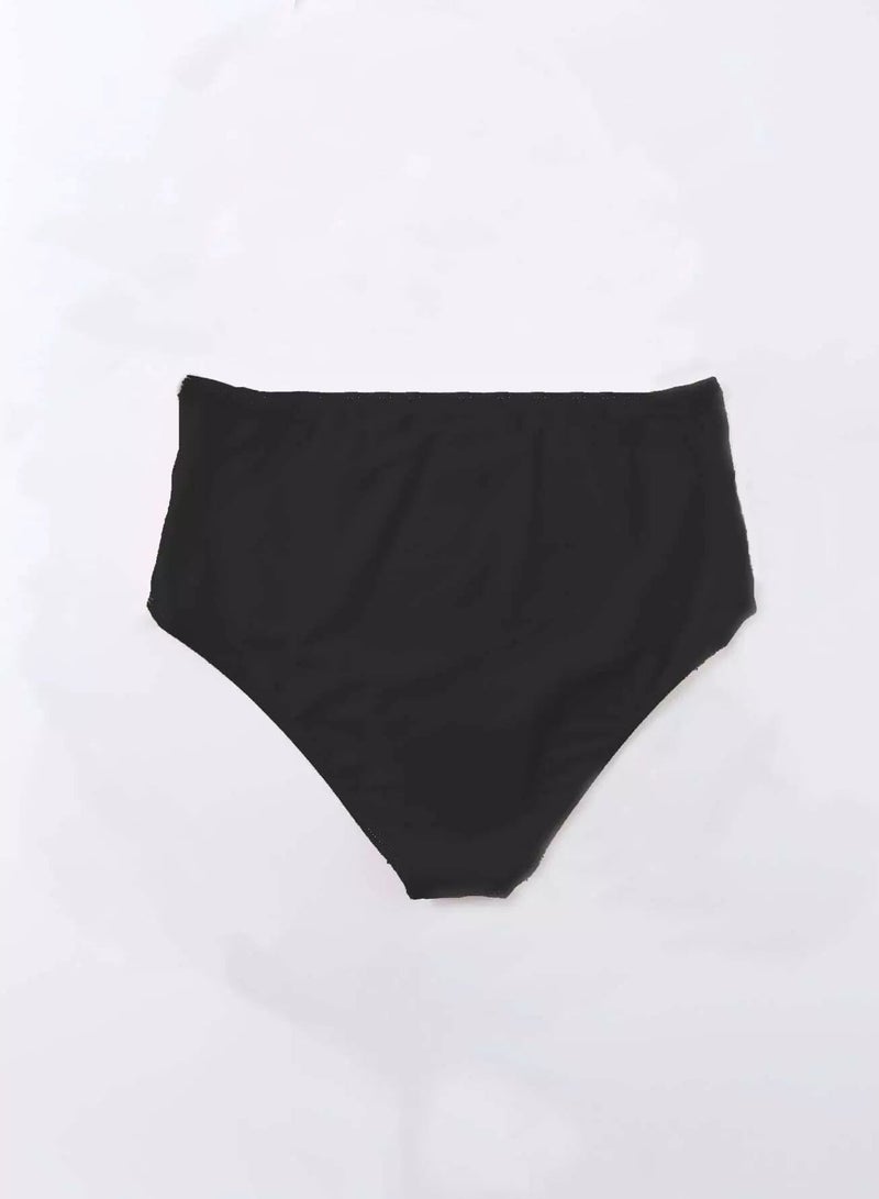 Generic Solid High Waisted Bikini Panty - Image 3