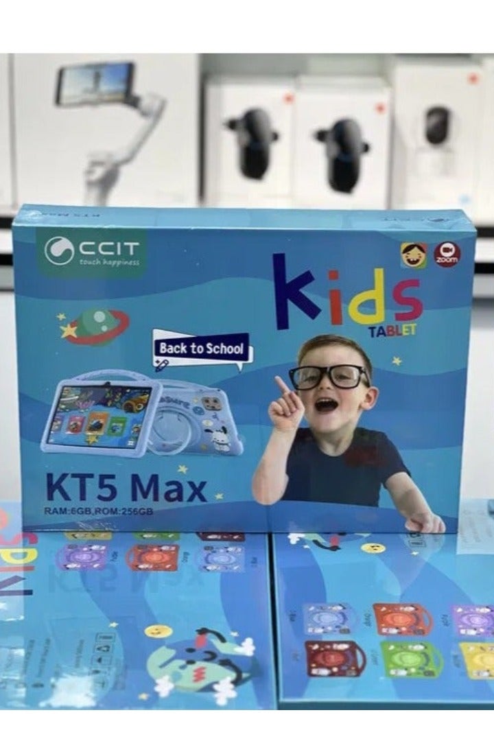 CCIT KT5 Max 10.1" Android Tablet | 8GB RAM 256GB ROM | Octa-Core | Dual SIM 4G LTE + Wi-Fi | 8000mAh Battery | With Keyboard & Mouse | Gold Tablet for Study, Work & Entertainment - Image 2