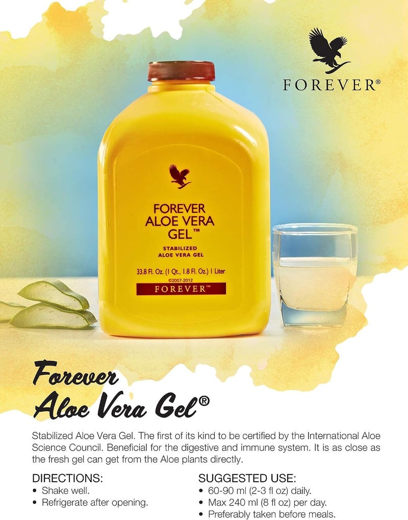 Aloe Vera Gel - Forever Living - Pack of 3 (3ltr) - Image 3