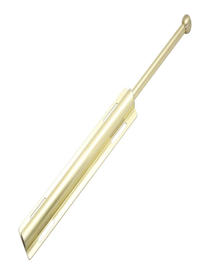 H. Bowes 12" Valet Rod Standard for Closet Satin Brass SB Metal - Image 1
