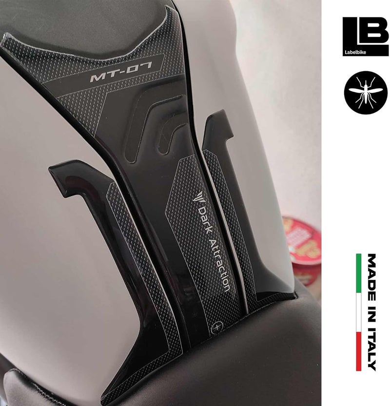 labelbike 3D Sticker Motorcycle Tank Pad for Yamaha MT-07 (2018-2020) - Image 4