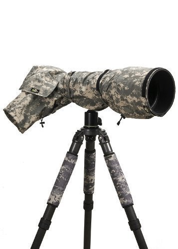 LensCoat RainCoat Pro (Digital Camo) Cover sleeve protection for Camera and Lens LCRCPDC - Image 3